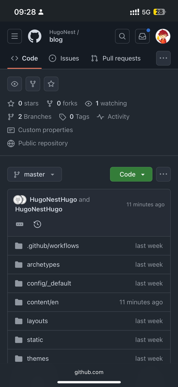 Navigate to Repository